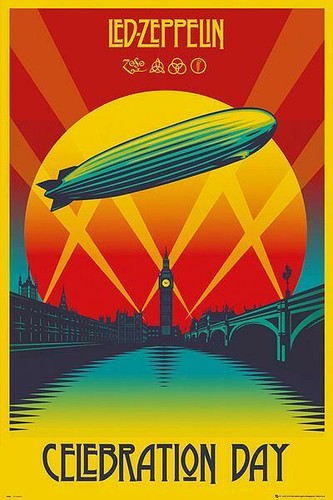 Led zeppelin kunstdruck art - led,