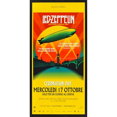 Locandina led zeppelin live - led,